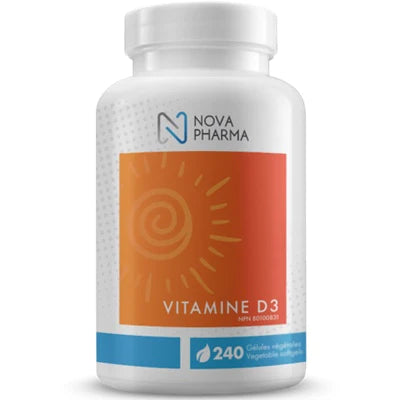 Nova Pharma Vitamine D3 - 240 Gélules