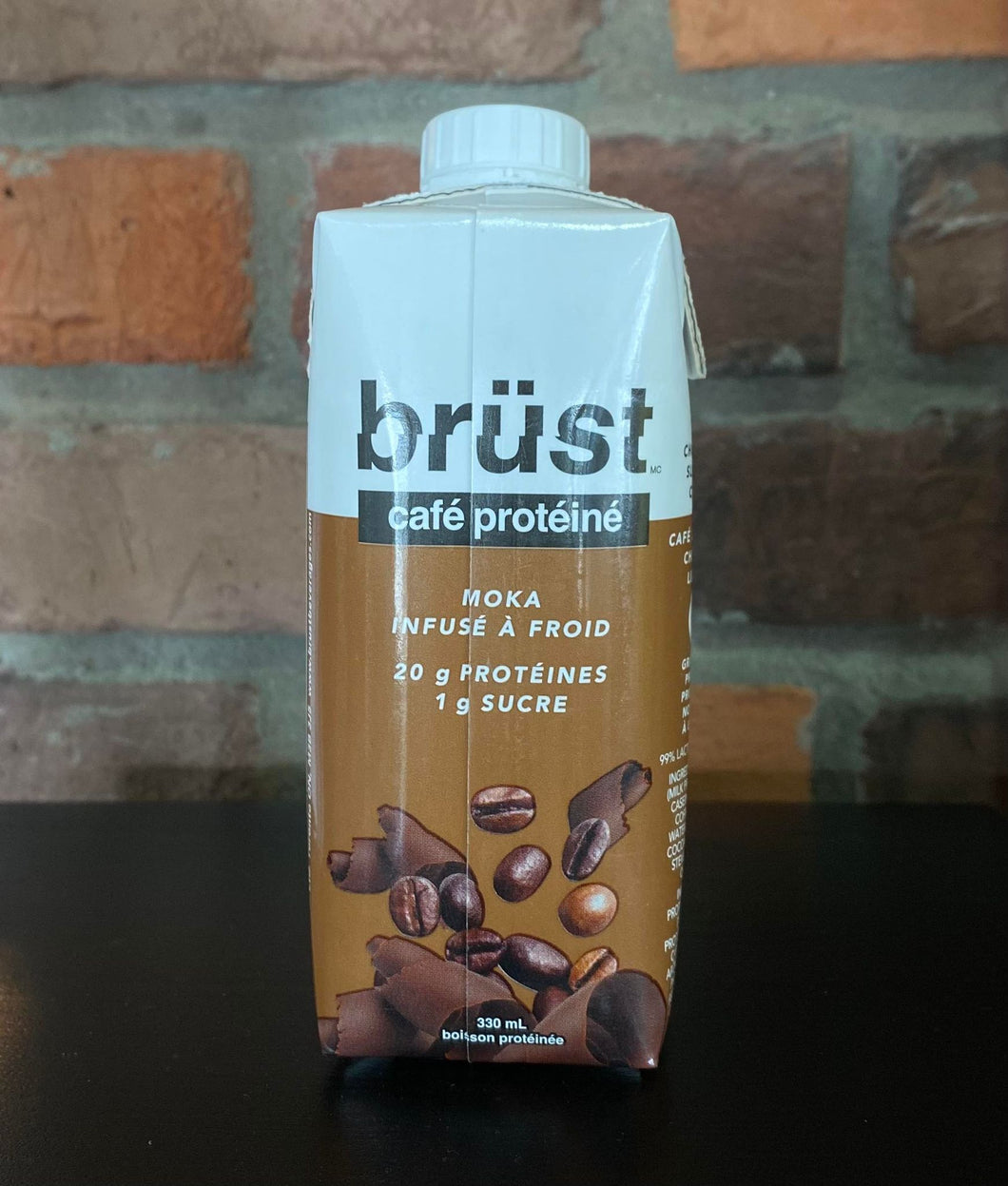 brüst 330 ml - café protéiné infusé à froid