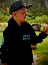 Load image into Gallery viewer, Hoodie (ENFANT) Noir More Lift, More Smile
